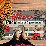 6O. Take Off Your Shoes-Sample Design Doormat mockup 7