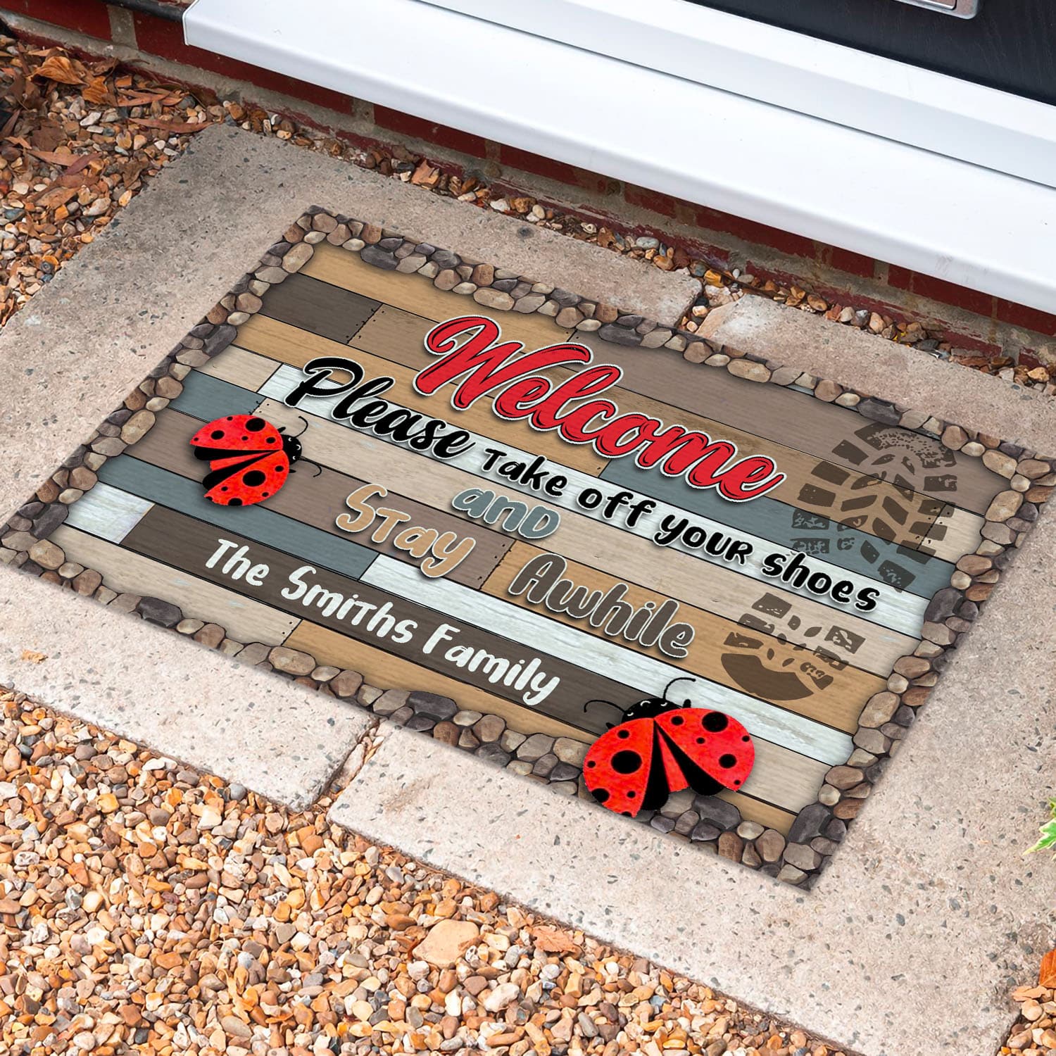 6O. Take Off Your Shoes-Sample Design Doormat Mockup 10