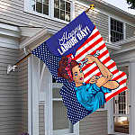 30x40 House Flag Mockup 6