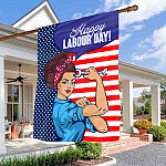 30x40 House Flag Mockup 3