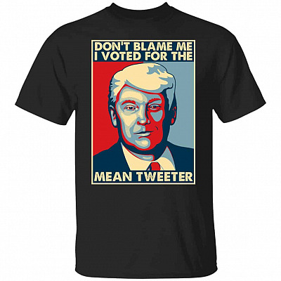 mean t, Black, Unisex T-Shirt