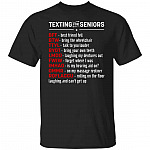 Texting For Seniors BFF Bes, Black, Unisex T-Shirt