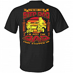 Step Dad Shirt, Black, Unisex T-Shirt