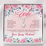 To My Wife How Can I Properly Thank The Person Who Always Brings The Best Out Of Me Alluring Beauty Necklace - Alluring Beauty Necklace