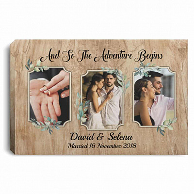 0.75'' Framed Canvas