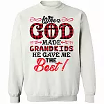 god sweatshirt, White, Sweatshirt