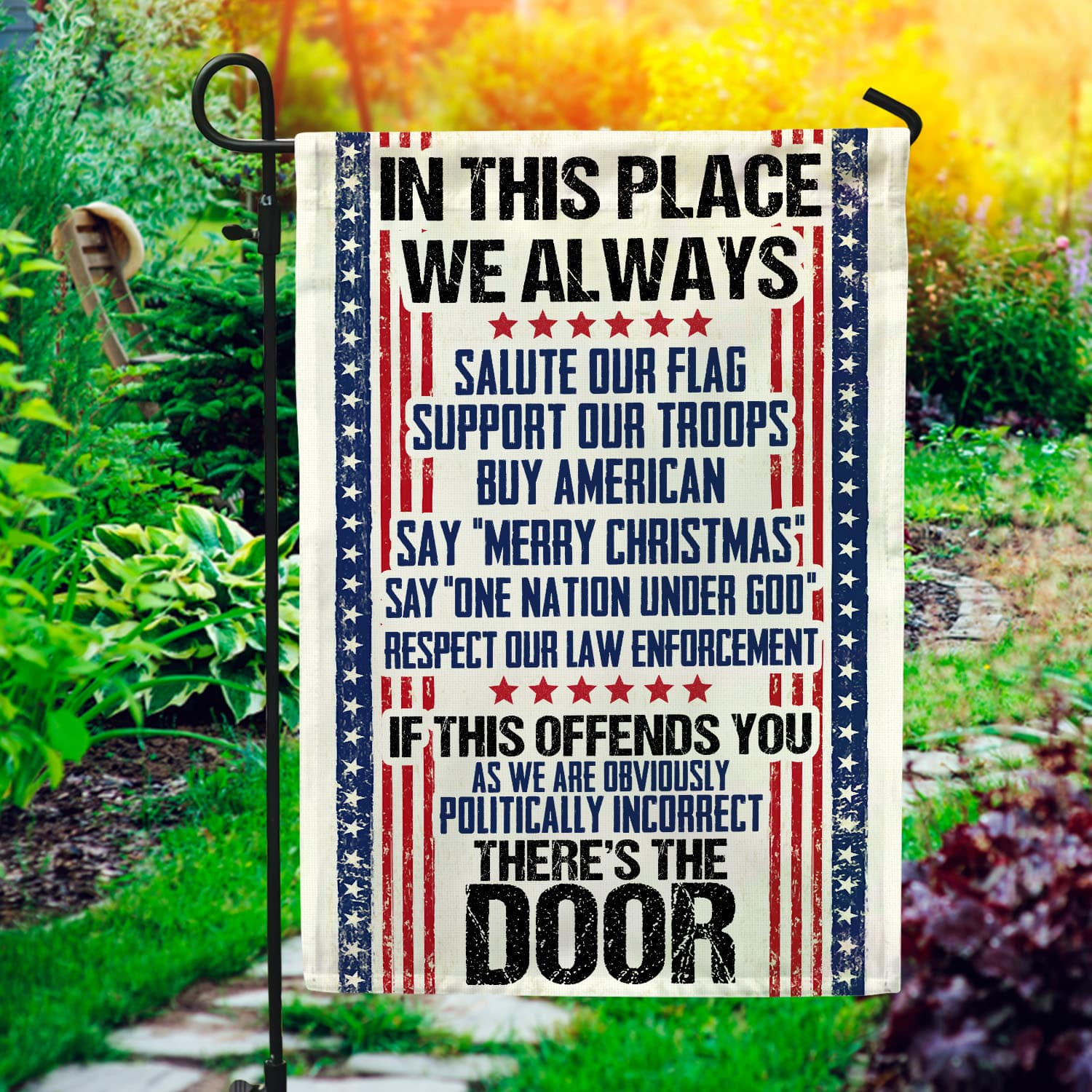 30x40 Garden Flag Mockup 1