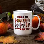 10BN. Horror Movie Watching Mug mk1
