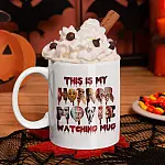 10BN. Horror Movie Watching Mug mk2
