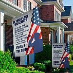 5KNG. Salute Our Flag 30x40 SIDE 1 Garden & House Mockup 2
