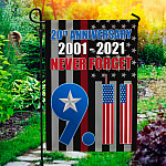 4HV. 911 Ani_1 30x40 Garden Flag Mockup 1
