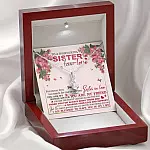 To A Wonderful Sister In Law I Am Blessed To Have You In My Life Alluring Beauty Necklace Sister In Law Gifts