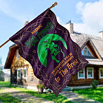 6O. Witch Property-30x40 House Flag Mockup 5