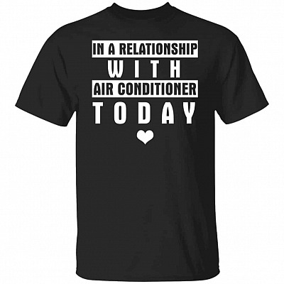 Relationship with Air Con Shirt, Black, Unisex T-Shirt