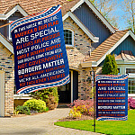 16 HG. In This House Our Flag Garden & House Mockup 3