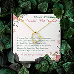 To My Stunning Smokin' Hot Soulmate Whenever You Feel Overwhelmed Forever Love Heart Pendant Necklace