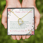 To My Stunning Smokin' Hot Soulmate Whenever You Feel Overwhelmed Forever Love Heart Pendant Necklace