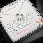 To My Stunning Smokin' Hot Soulmate Whenever You Feel Overwhelmed Forever Love Heart Pendant Necklace