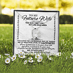 Future Wife Necklace to My Future Wife the Day I Met You My Life Changed Forever Love Pendant Necklace