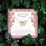 Best Sister In Law We Can Call Ourselves Family Interlocking Hearts Pendant Necklace - Sister In Law Gifts