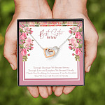 Best Sister In Law We Can Call Ourselves Family Interlocking Hearts Pendant Necklace - Sister In Law Gifts