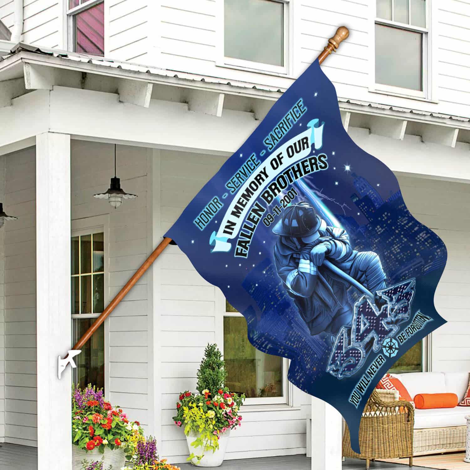 30X40 House Flag Mockup 7