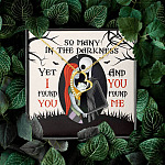 So Many In The Darkness Yet I Found You And You Found Me Forever Love Necklace