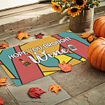 2QT. Hope You Brought Wine Doormat mockup 9