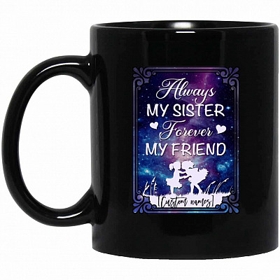 11 oz. Black Mug