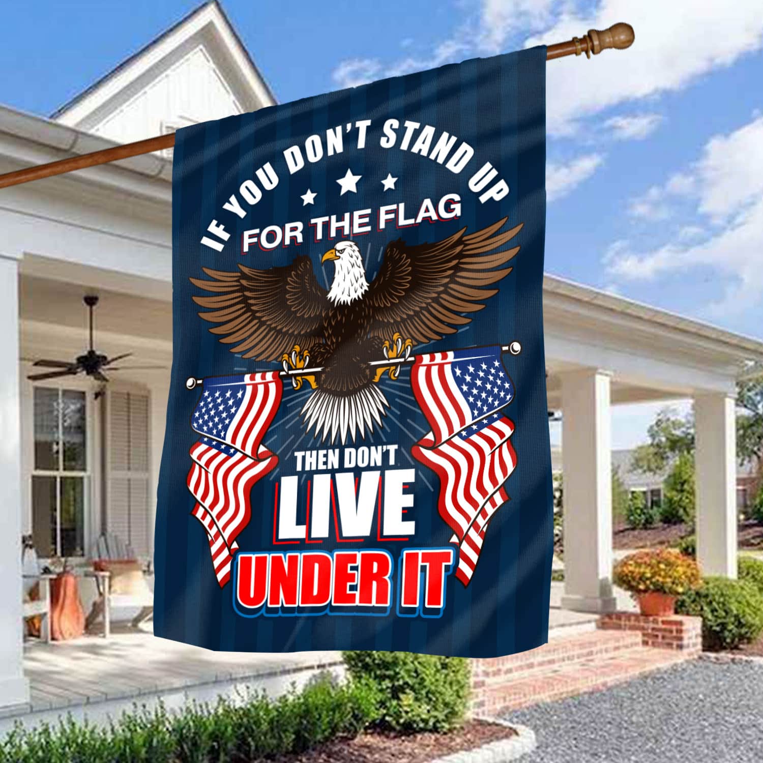30x40 House Flag Mockup 3