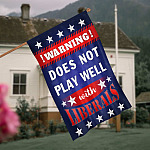 30x40 House Flag Mockup 4