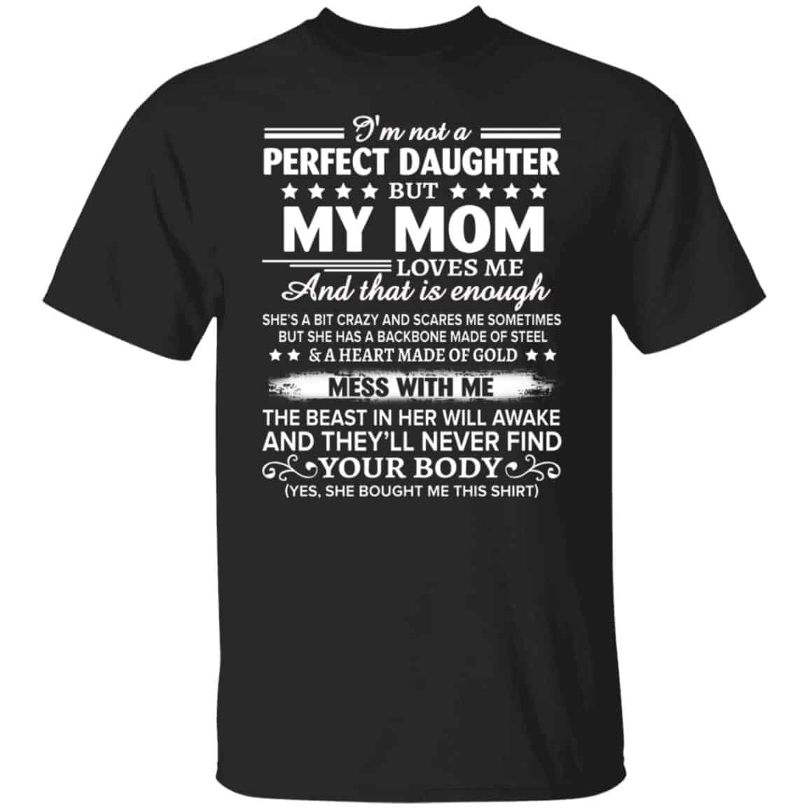 My Mom Shirt, Black, Unisex T-Shirt My Mom Shirt, Black, Unisex T-Shirt
