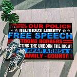 50 HG UU TIEN. Value Our Police_doormat fix Doormat mockup 5
