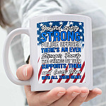 Behind Every Strong Police Officer Is Family Police Officer Gift Ceramic Coffee Mug - Beer Stein
