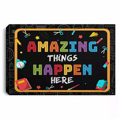 0.75'' Framed Canvas