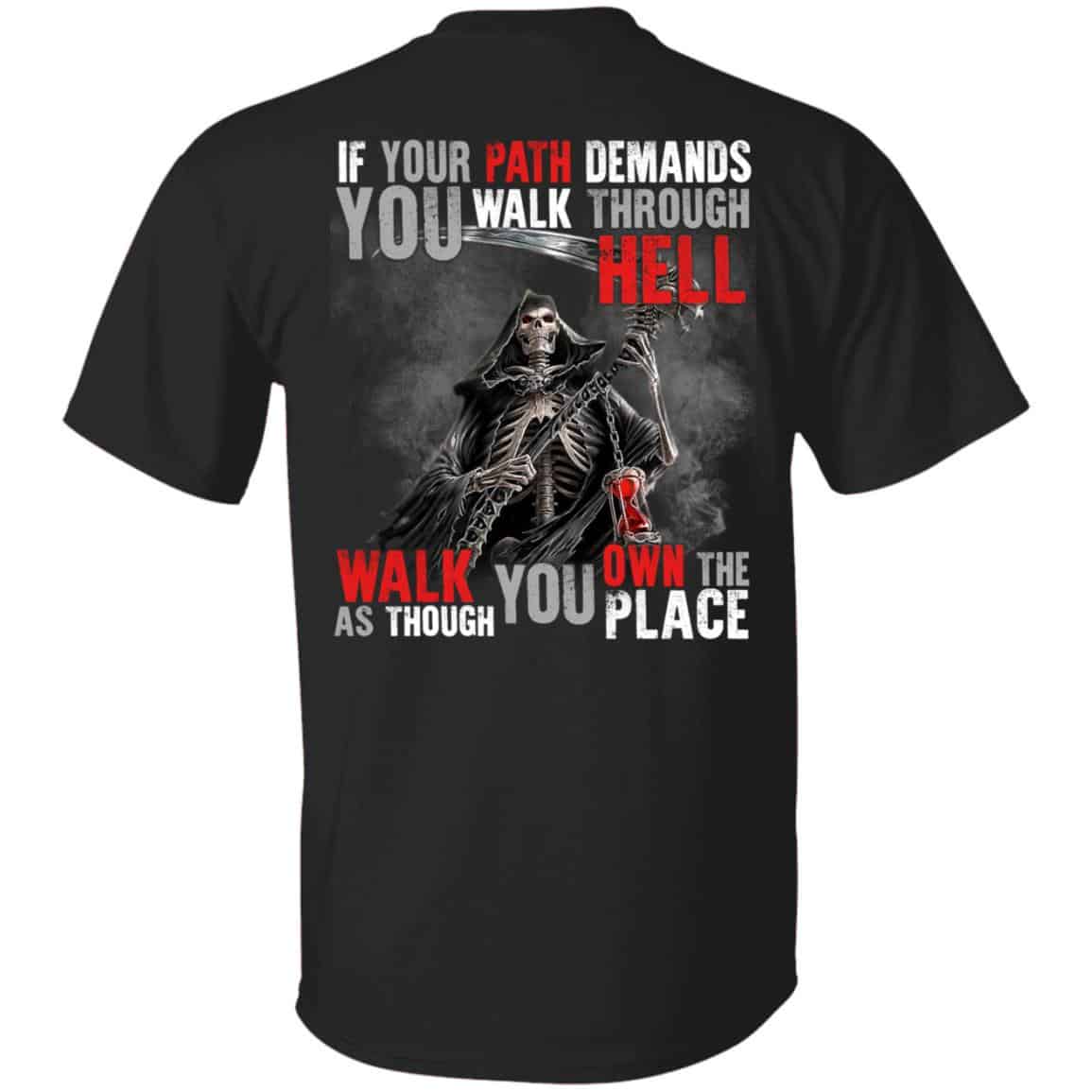 hell, Black, Unisex T-Shirt