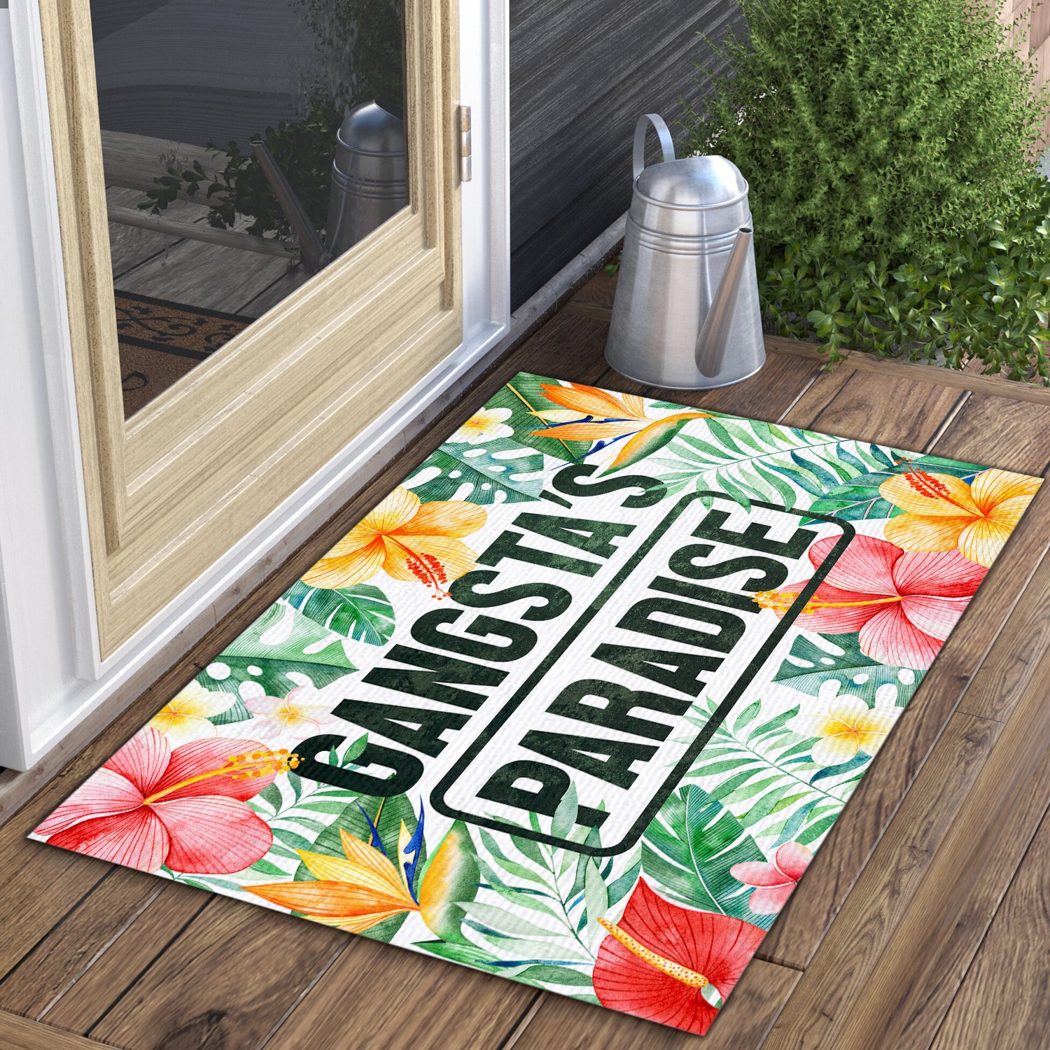3LV. Gangstas Paradise () Doormat mockup 3