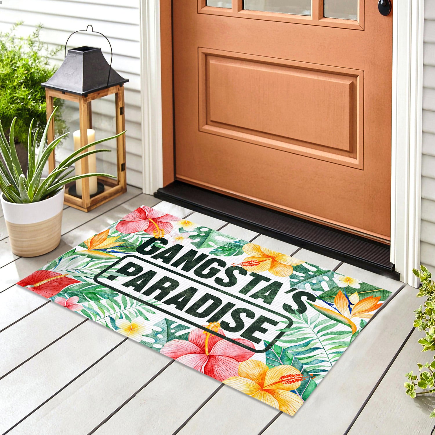 3LV. Gangstas Paradise () Doormat mockup 8