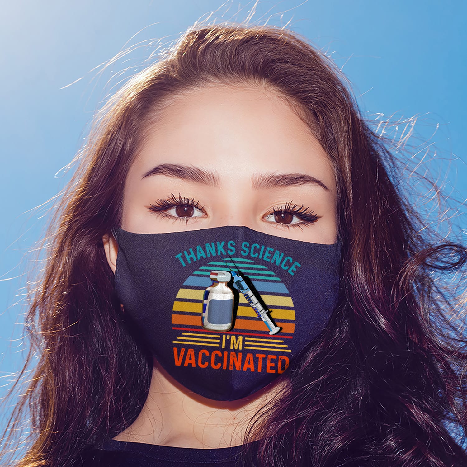 9MH. Vaccinated Science-mask-mk