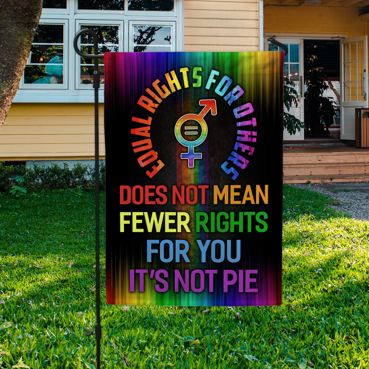 30x40 Garden Flag Mockup 3