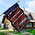 1LV. Value Police Flag 30x40 House Flag Mockup 5