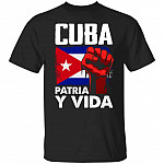 Patria Y Vida Viva Cuba, Black, Unisex T-Shirt