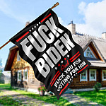 3KNG. Fuck Biden_30x40 House Flag Mockup 5