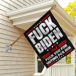 3KNG. Fuck Biden_30x40 House Flag Mockup 2