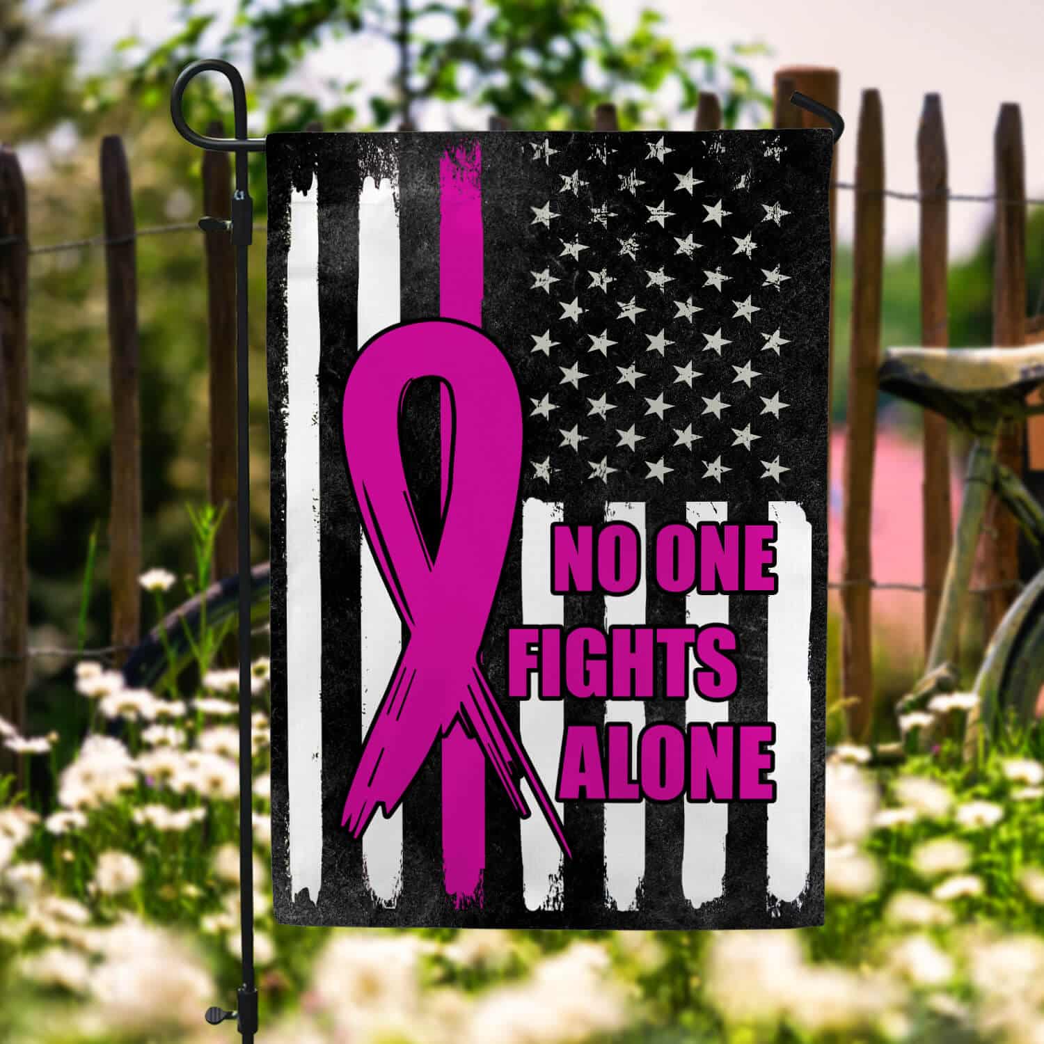 30x40-side1 Garden Flag Mockup 6