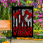 36 HG. Viking With Axe (5) 2 Garden Flag Mockup 4