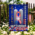 2KNG. Patriot ribbon 30x40 Garden Flag Mockup 6