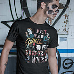 27 HG. Cuddle And Watch Horror Movies mk1