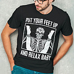 1VT. Put Your Feet Up Skull mk1