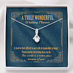 A Truly Wonderful Wedding Planner Is Hard To Find Alluring Beauty Necklace - Wedding Coordinator Gifts - Alluring Beauty Necklace